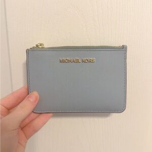 Michael Kors Jet Set Travel Small Top Zip Coin Pouch with ID Holder
